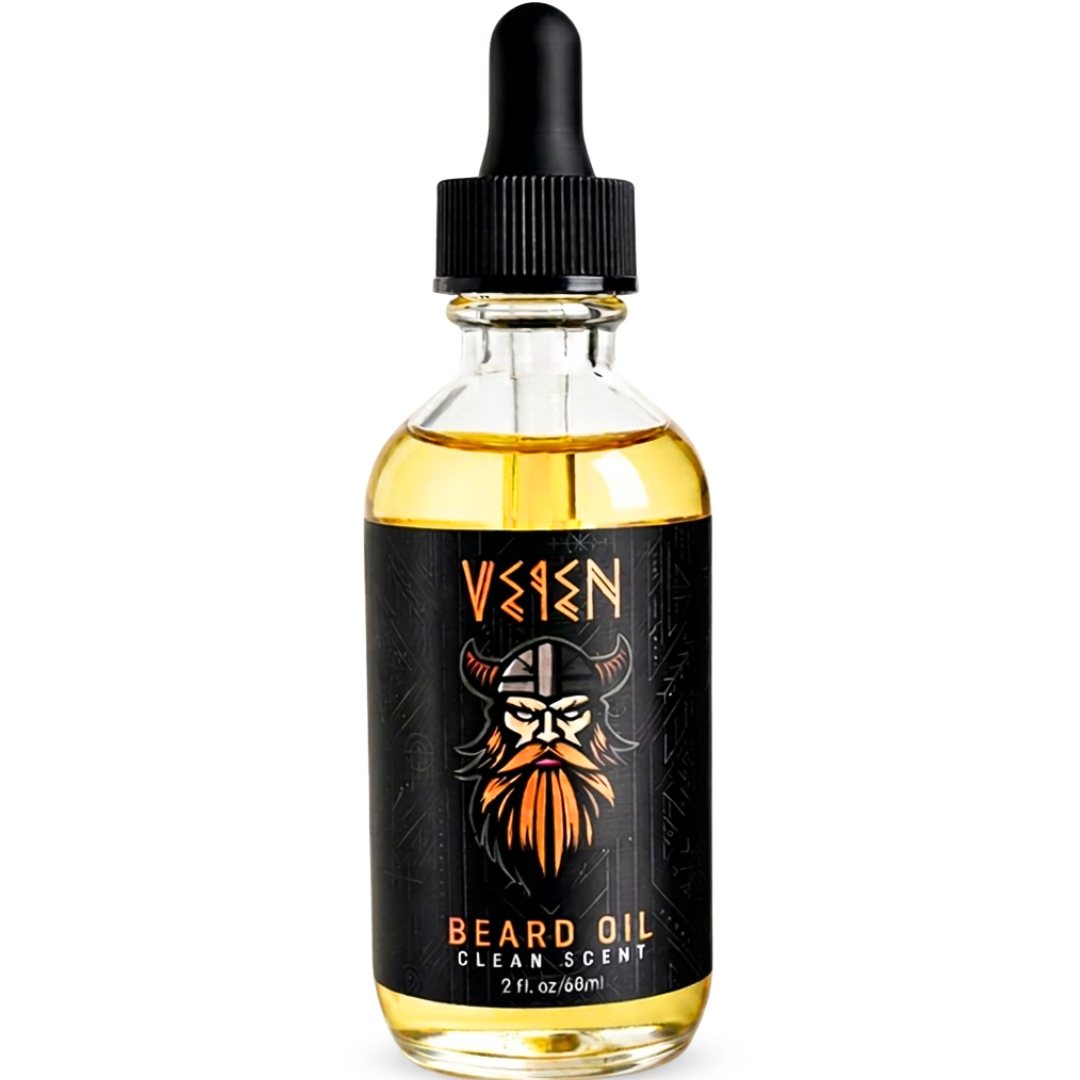 Veien Beard Oil – 2oz All-Natural Beard Softening Oil