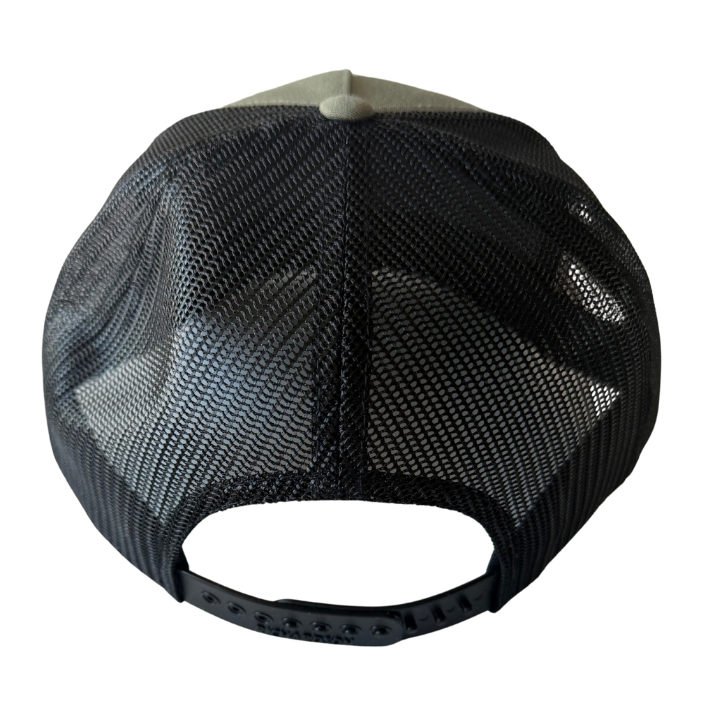 Custom Leather Patch Ball Cap – Richardson 112 (Loden Green & Black)
