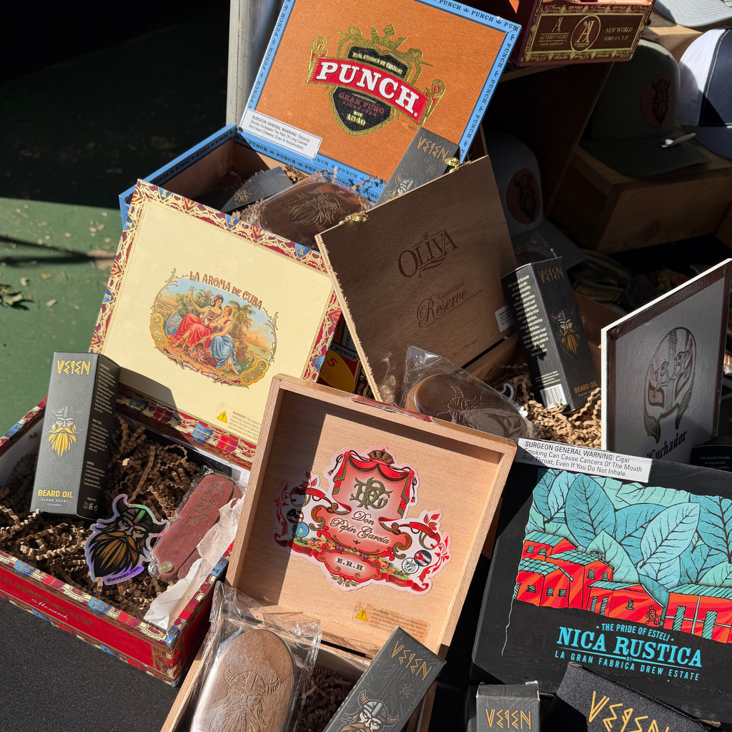 Veien Beard Care Gift Set – Customized Cigar Box